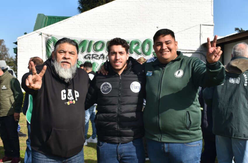  El Cro. Blas Osuna flamante Secretario de la Juventud Camioneros por la Provincia de Buenos Aires